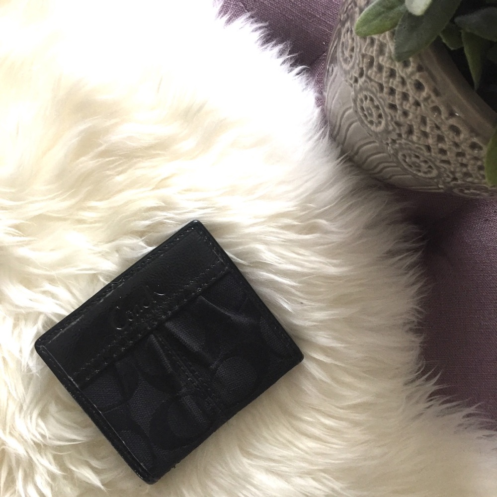 Coach Black Wallet